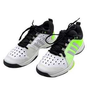 Adidas Pickleball Court Shoes Men's 9.5 White Neon – Adituff, Roger Pro Series